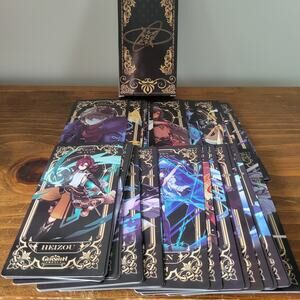 Genshin Impact 56 Card Tarot Deck (Fan-Made) Minor Arcana Only - New